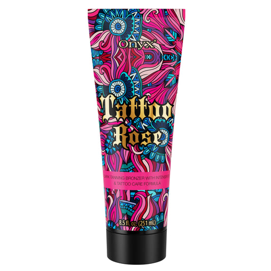 Tattoo Rose Sonnenbank Bräunungsbeschleuniger für Frauen mit Tattoo-Pflege